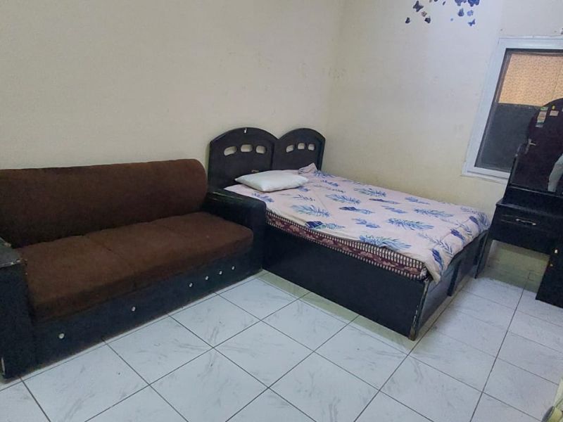 Big Furnished Room Available For Rent In Muwaileh Sharjah